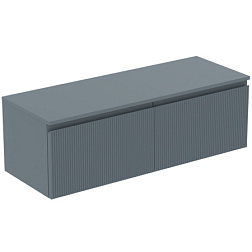 Модуль под раковину Finesse 120,2х44х38,8 см, со столешницей, пепельно-голубой матовый E3425UQ Ideal Standard 