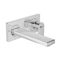 Внешняя часть встраиваемого смесителя для раковины Edge длина излива 19,1см A7116AA Ideal Standard 