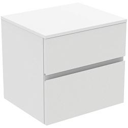 Модуль под раковину Finesse 60х50,5х55,8 см, со столешницей, белый матовый (лак) E3433Y1 Ideal Standard 