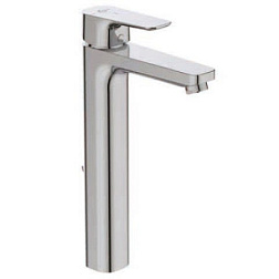 Высокий смеситель на столешницу Ceraplan III 30,8 см, easy-fix, неповоротный излив, с донным клапаном BC561AA Ideal Standard 