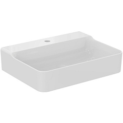 Подвесная раковина Conca 60х45х14,5 см, санфарфор, с отв. под смеситель T379001 Ideal Standard 