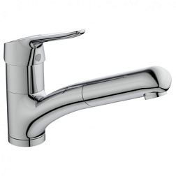 Смеситель для кухни Ceraflex выдвижная лейка, поворотный излив BC143AA Ideal Standard 