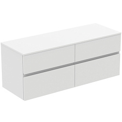 Модуль под раковину Finesse 140,2х50,5х55,8 см, 4 ящика, со столешницей, белый матовый (лак) E3441Y1 Ideal Standard 