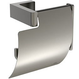 Держатель туалетной бумаги Conca цвет стальной, с крышкой T4496GN Ideal Standard 