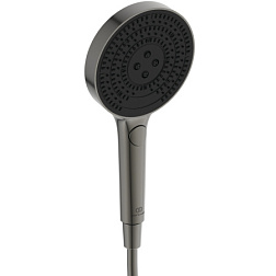 Душевая лейка Solos 3 режима ручной лейки, графит, без шланга A7896A5 Ideal Standard 
