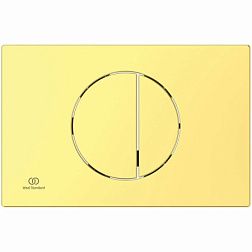 Клавиша смыва Oleas пластик, механическая, золото R0503A2 Ideal Standard 