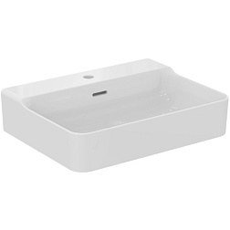 Подвесная раковина Conca 60х45х12,5 см, санфарфор, с отв. под смеситель T369101 Ideal Standard 