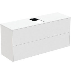 Модуль под раковину Conca 120х37,3х55 см, 2 ящика, белый матовый, система push-to-open T3949Y1 Ideal Standard 