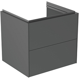 Модуль под раковину Conca 60х50,5х55 см, антрацит матовый, система push-to-open T4573Y2 Ideal Standard 