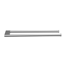 Рожковый полотенцедержатель Connect 44,5 см, двойной, хром, неповоротный A9181AA Ideal Standard 