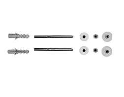Крепеж для раковины для маленького умывальника ideal standard m8 x 90 мм (2 шт.) K714467 K714467 Ideal Standard 