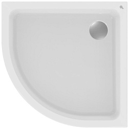 Поддон Hotline 80х80х7 см, акриловый, четверть круга K277901 Ideal Standard 