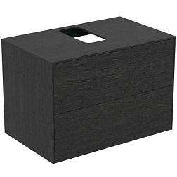 Модуль под раковину Conca 80х50,5х55 см, копченый дуб, система push-to-open T3941Y4 Ideal Standard 