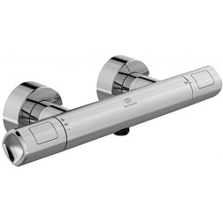 Настенный смеситель без излива Ceratherm скрытый монтаж на эксцентриках, без лейки, термостат A7229AA Ideal Standard 