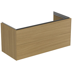 Модуль под раковину Conca 120х50,5х55 см, светлый дуб, система push-to-open T4576Y6 Ideal Standard 