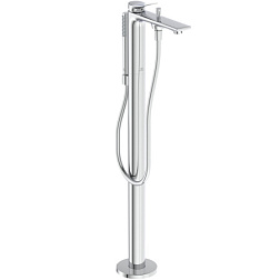 Напольный смеситель Conca неповоротный излив, с лейкой BD460AA Ideal Standard 