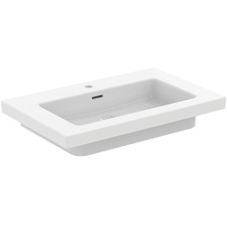 Подвесная раковина Extra 81х51х15 см, санфарфор, белый матовый, с отв. под смеситель T4362V1 Ideal Standard 