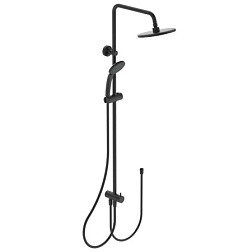 Гарнитур с верхним душем IdealRain Cerafine O BC747XG 1 режим, 20 см, round, чёрный цвет BC747XG Ideal Standard 