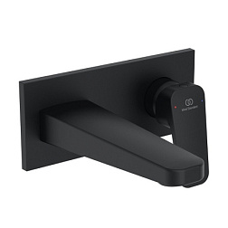 Внешняя часть смесителя на раковину Ceraplan матовый, излив 18 см, чёрный цвет BD244XG Ideal Standard 