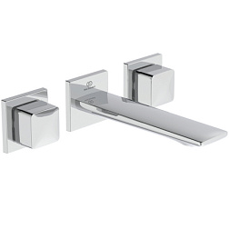 Встраиваемый в стену смеситель для раковины Conca длина излива 18см A7445AA Ideal Standard 