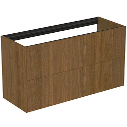 Модуль под раковину Conca 100х37,3х54 см, 2 ящика, темный орех, система push-to-open T4353Y5 Ideal Standard 