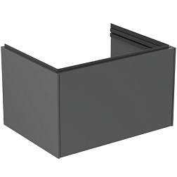 Модуль под раковину Conca 60х44х37 см, антрацит матовый, система push-to-open T5572Y2 Ideal Standard 