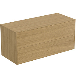 Тумба для ванной Conca светлый дуб, подвесной монтаж 120х50,5х55 см T4324Y6 Ideal Standard 