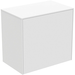 Тумба для ванной Conca 1 ящик, белый матовый, подвесной монтаж 60х37,3х55 см T4317Y1 Ideal Standard 