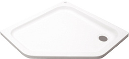 Поддон Hot Line 100х100х4 см, санфарфор, пятиугольный K626001 Ideal Standard 