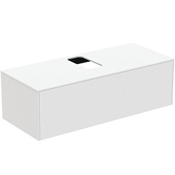 Модуль под раковину Conca 120х50,5х37 см, белый матовый, система push-to-open T3931Y1 Ideal Standard 