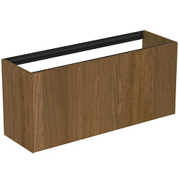 Модуль под раковину Conca 120х37,3х54 см, 1 ящик, темный орех, система push-to-open T3939Y5 Ideal Standard 