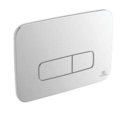 Клавиша смыва Oleas 165х242 мм, пластик, механическая, хром R0123JG Ideal Standard 