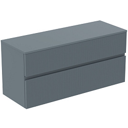 Модуль под раковину Finesse 120,2х44х55,8 см, 2 ящика, со столешницей, пепельно-голубой матовый E3421UQ Ideal Standard 