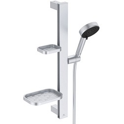 Душевой гарнитур Alu + 2 режима ручной лейки, стальной цвет BD586SI Ideal Standard 
