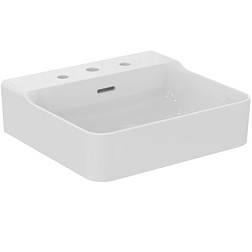 Подвесная раковина Conca 50х45х16,5 см, санфарфор, с отв. под смеситель T378301 Ideal Standard 