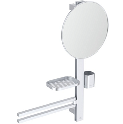 Настенное косметическое зеркало для ванной Alu + хром BD588SI Ideal Standard 