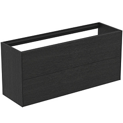 Модуль под раковину Conca 120х37,3х54 см, 2 ящика, копченый дуб, система push-to-open T3951Y4 Ideal Standard 