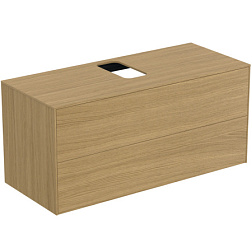 Модуль под раковину Conca 120х50,5х55 см, светлый дуб, система push-to-open T3943Y6 Ideal Standard 