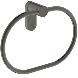 Кольцевой полотенцедержатель Conca овал, графит T4503A5 Ideal Standard 