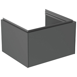 Модуль под раковину Conca 60х50,5х37 см, антрацит матовый, система push-to-open T4577Y2 Ideal Standard 