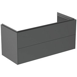 Модуль под раковину Conca 120х50,5х55 см, антрацит матовый, система push-to-open T4576Y2 Ideal Standard 